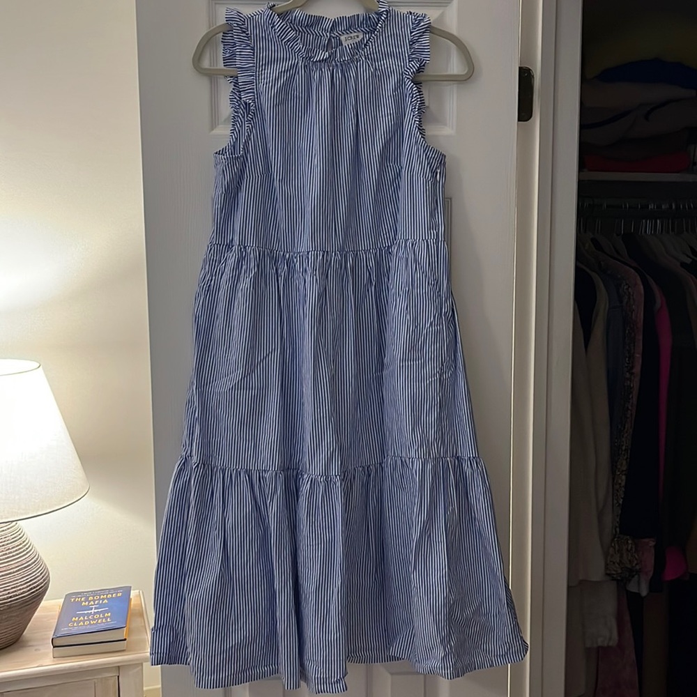 Jcrew Ruffle Sleeve Dress